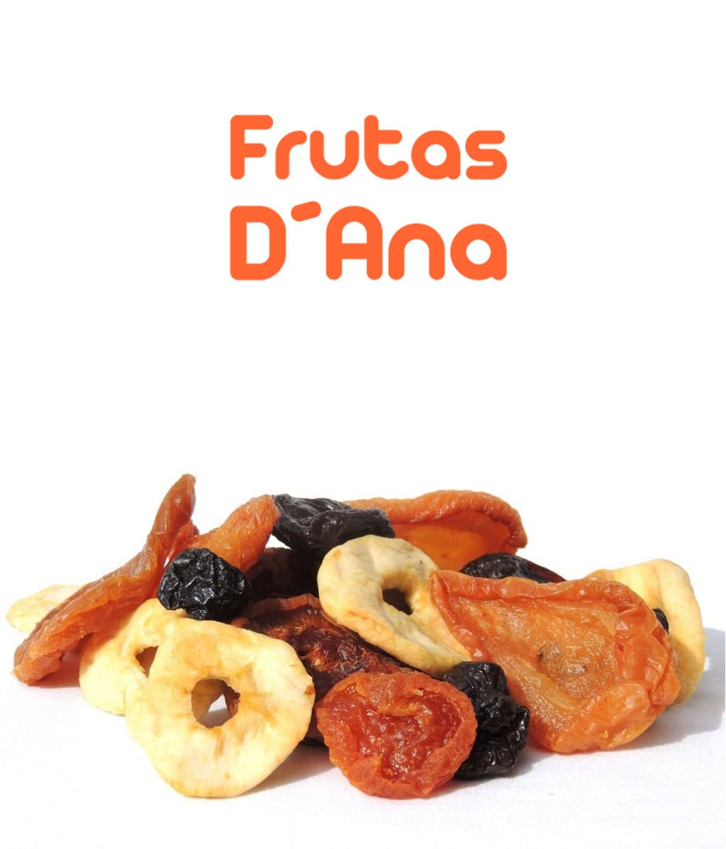 Frutas desidratadas artesanais Frutas D'Ana